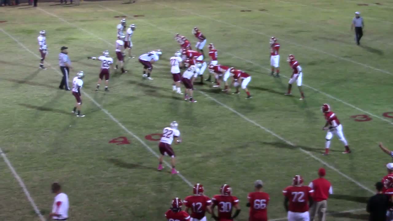 Drumright High School vs. Barnsdall High Nic Dietzen highlights