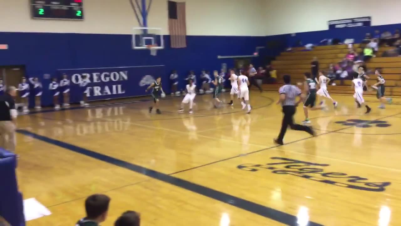 Chisholm Trail Middle School vs. Oregon Trail Tim Wilburn highlights