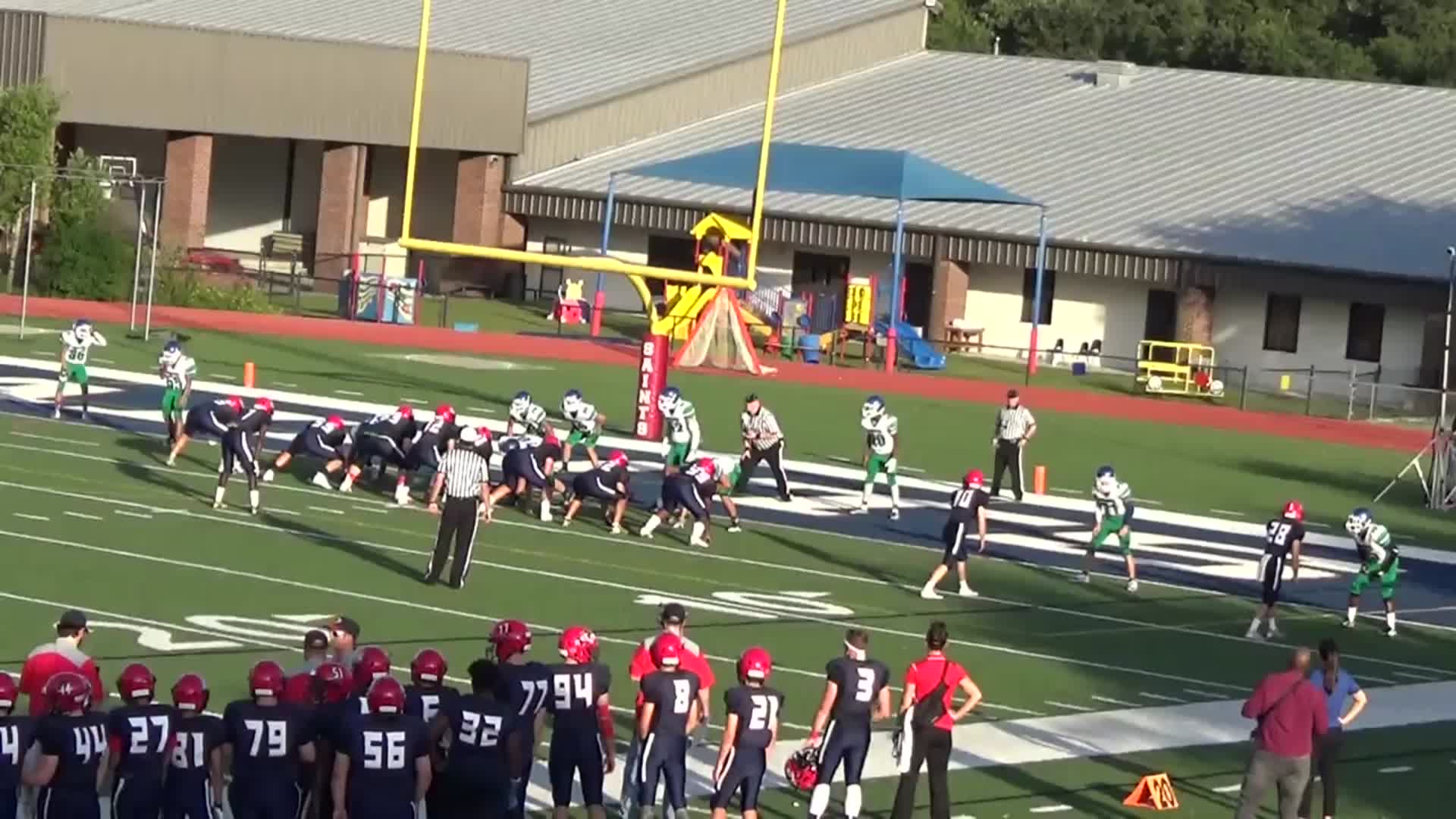 Cornerstone Charter Academy HS Football Video "Cornerstone Charter