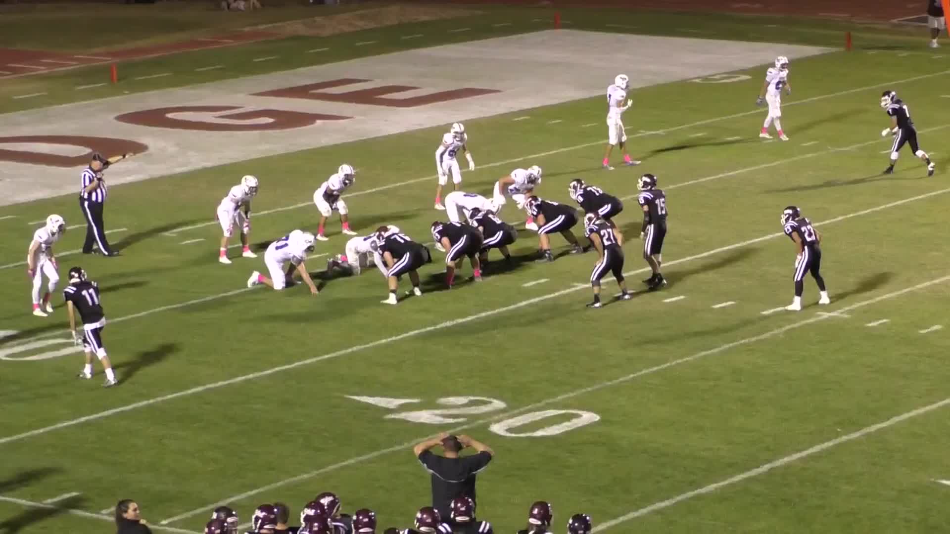O'Connor High School - Anthony Trasancos highlights