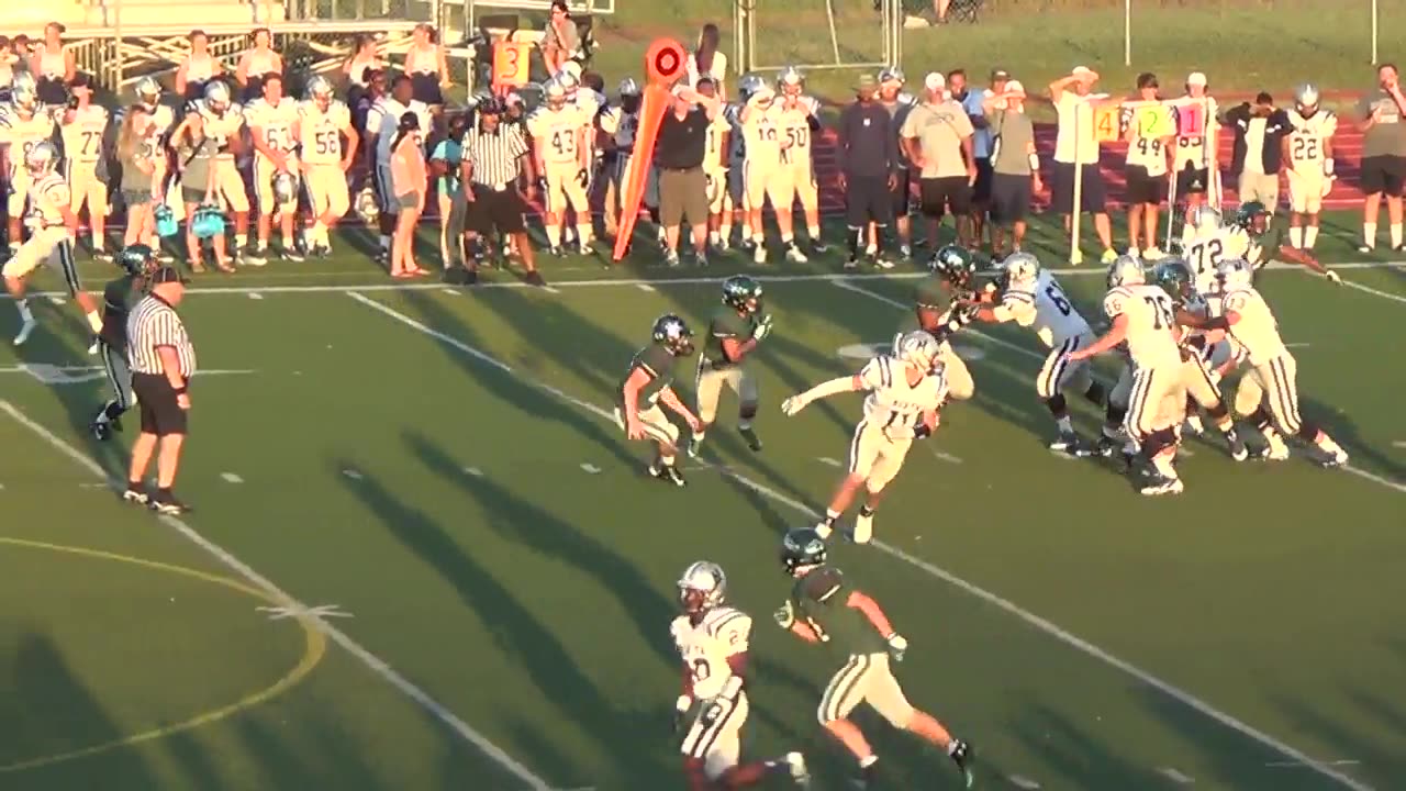vs. Edmond North JV Football Charles Gaines highlights Hudl