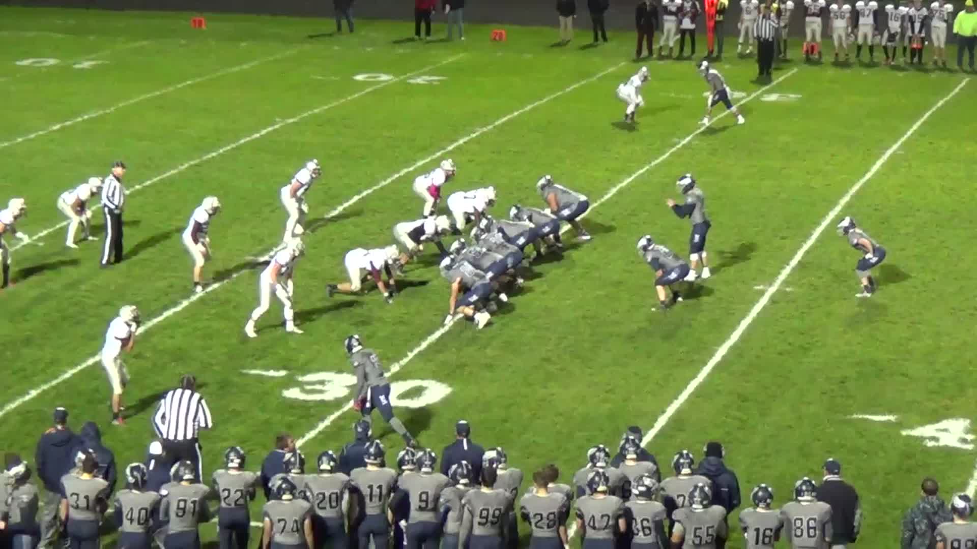 Menasha High School Logan Heckman highlights Hudl