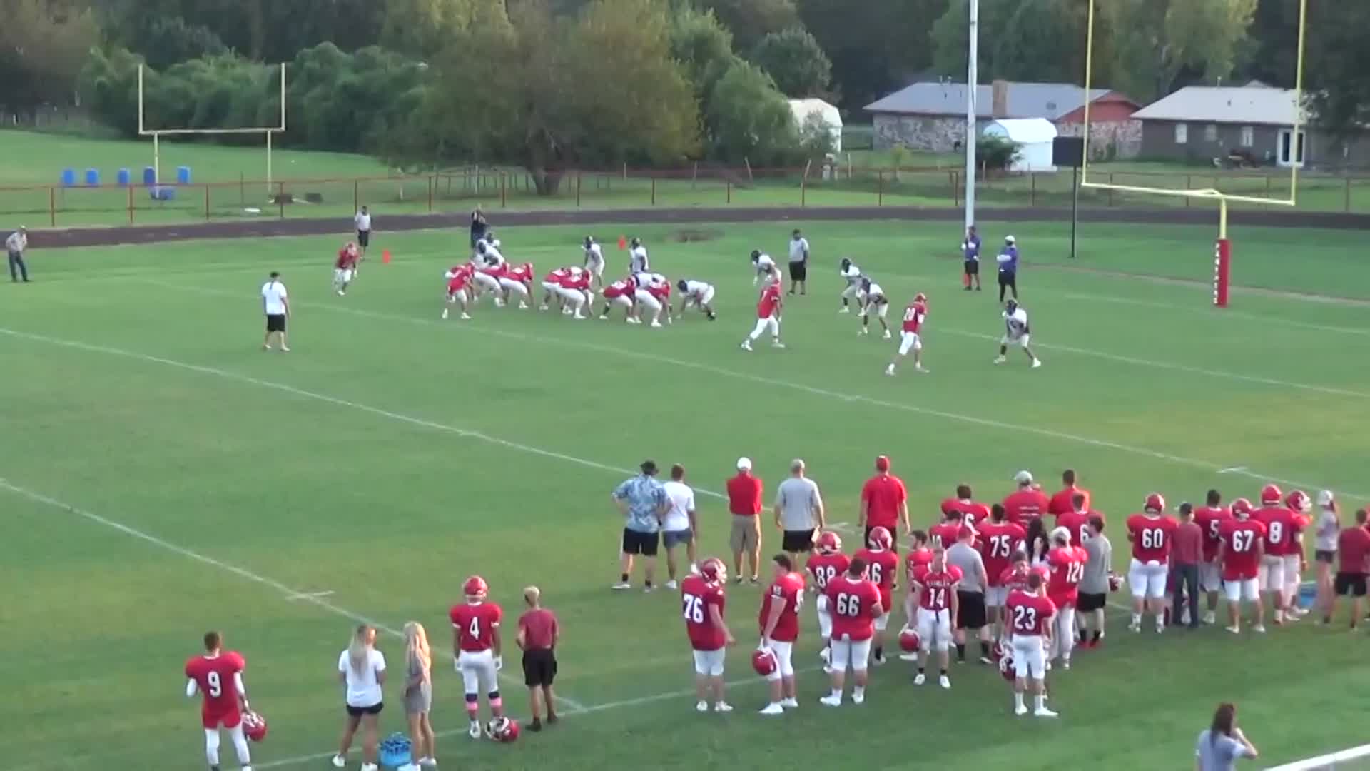 Vian HS Football Video "Vian football highlights Eufaula High School