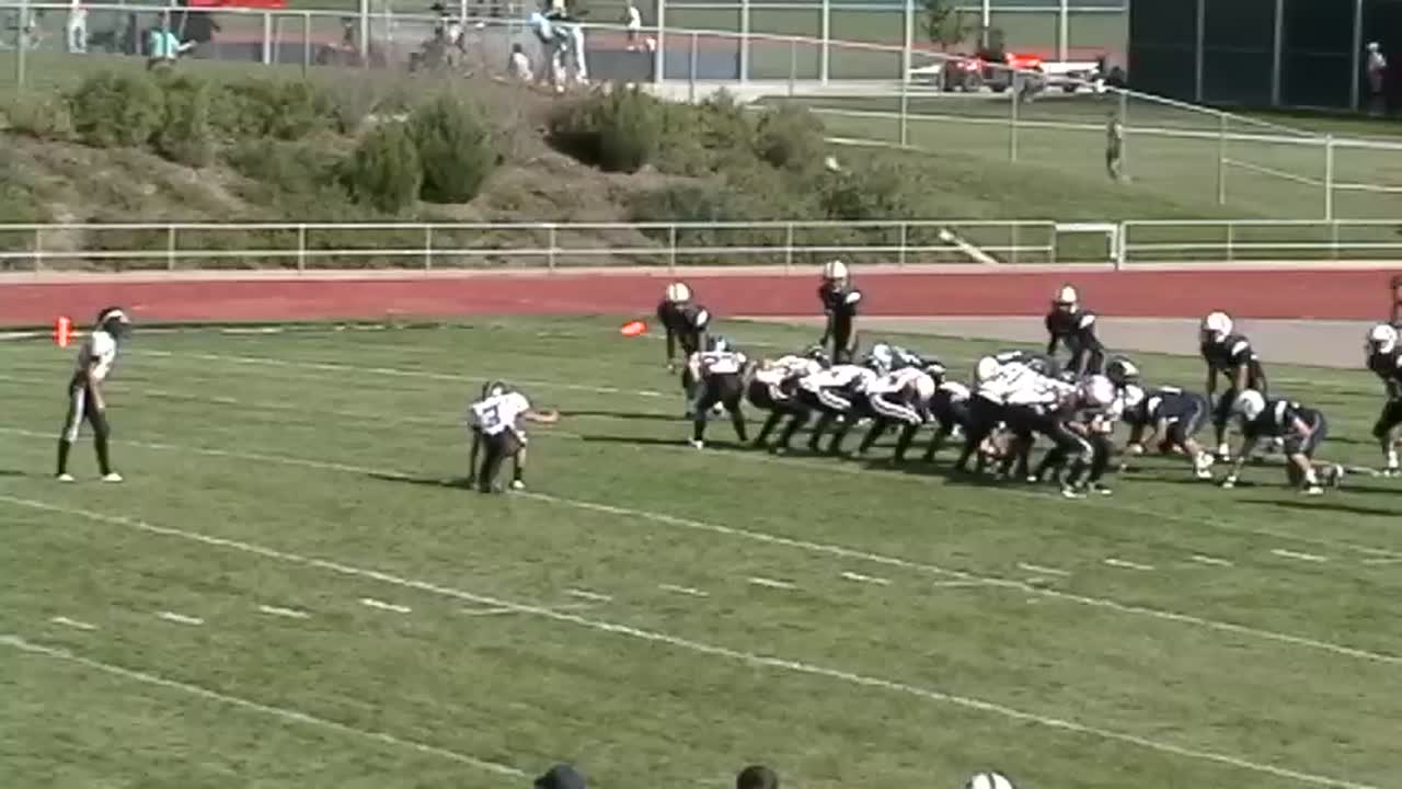 vs. Syracuse High School Sophomore Football Hayden Israelson