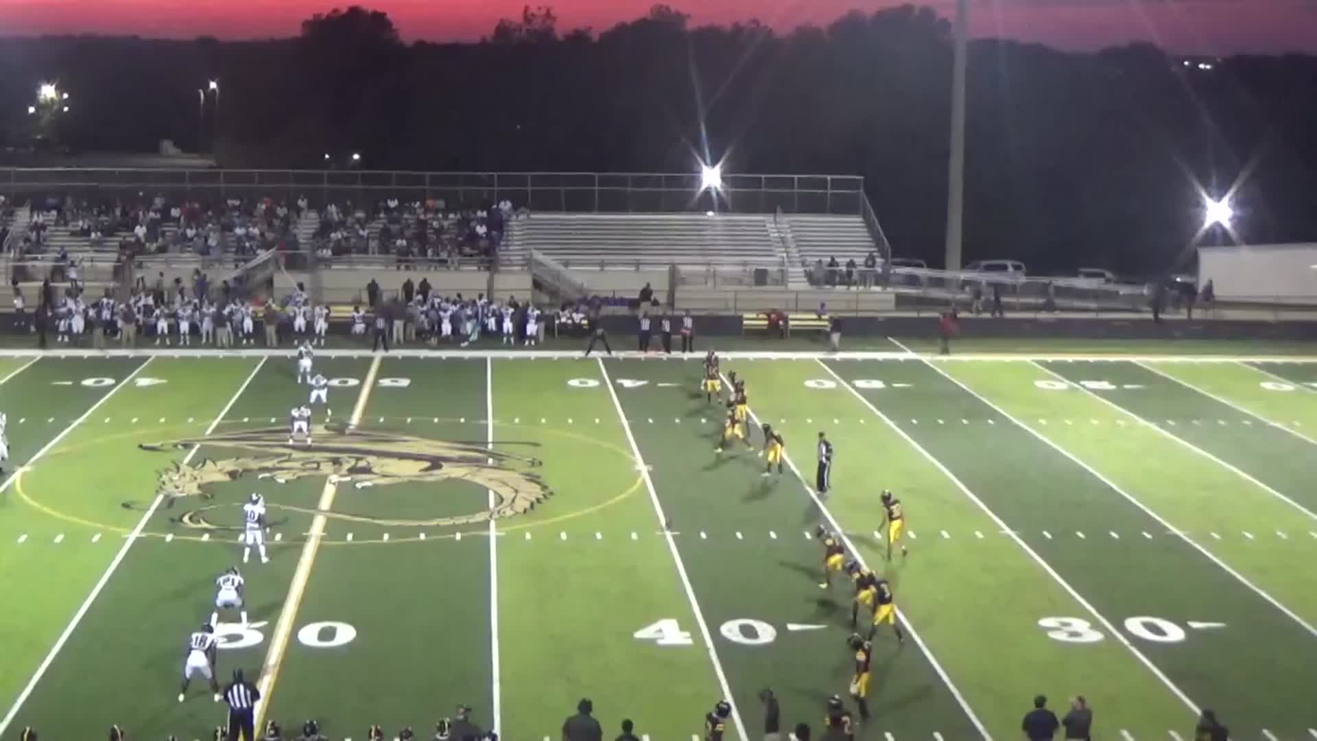 Wenonah HS Football Video "Wenonah football highlights Bessemer City