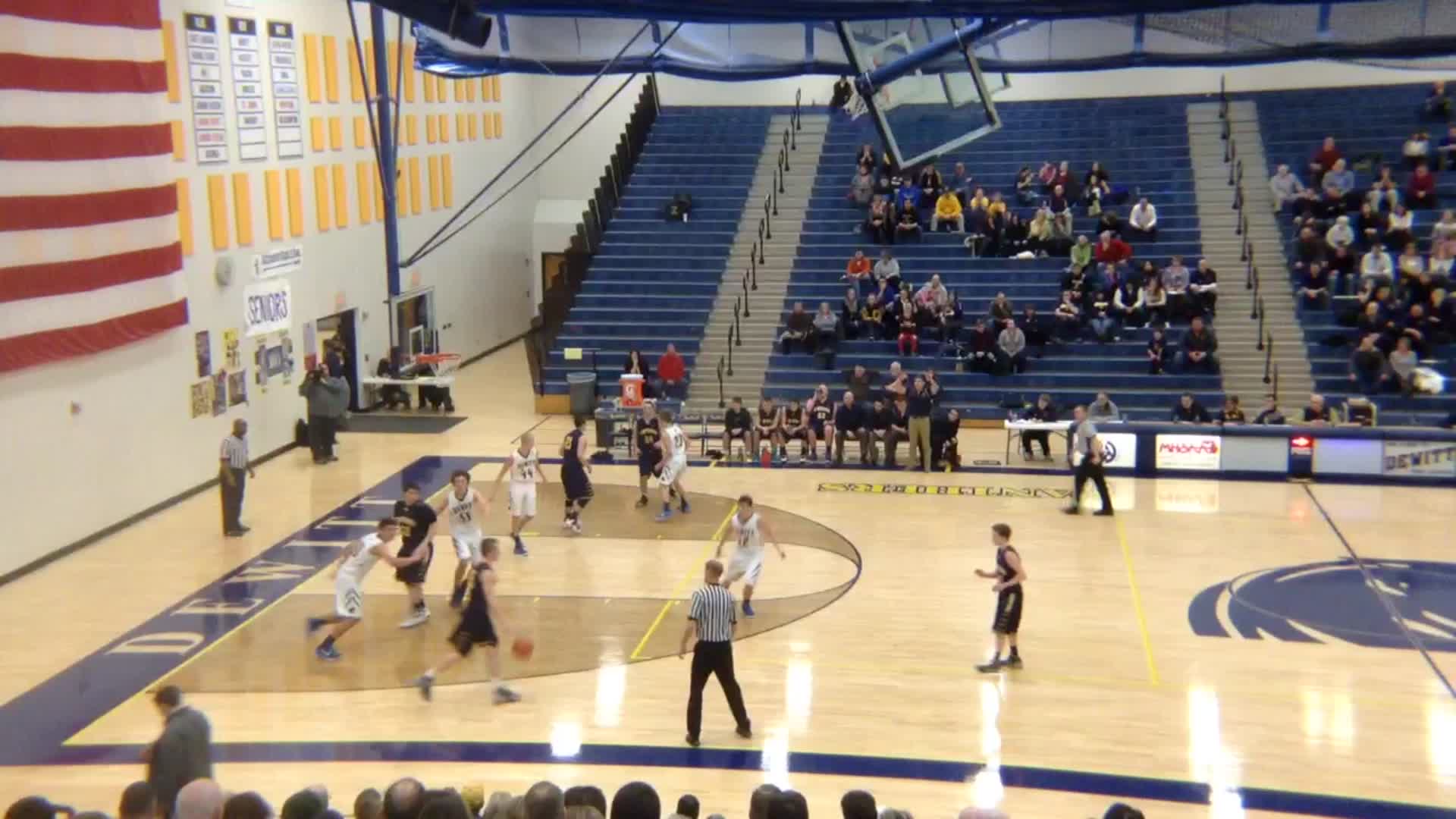DEWITT HIGH SCHOOL BOYS VARSITY BASKETBALL, DEWITT, MI Austin