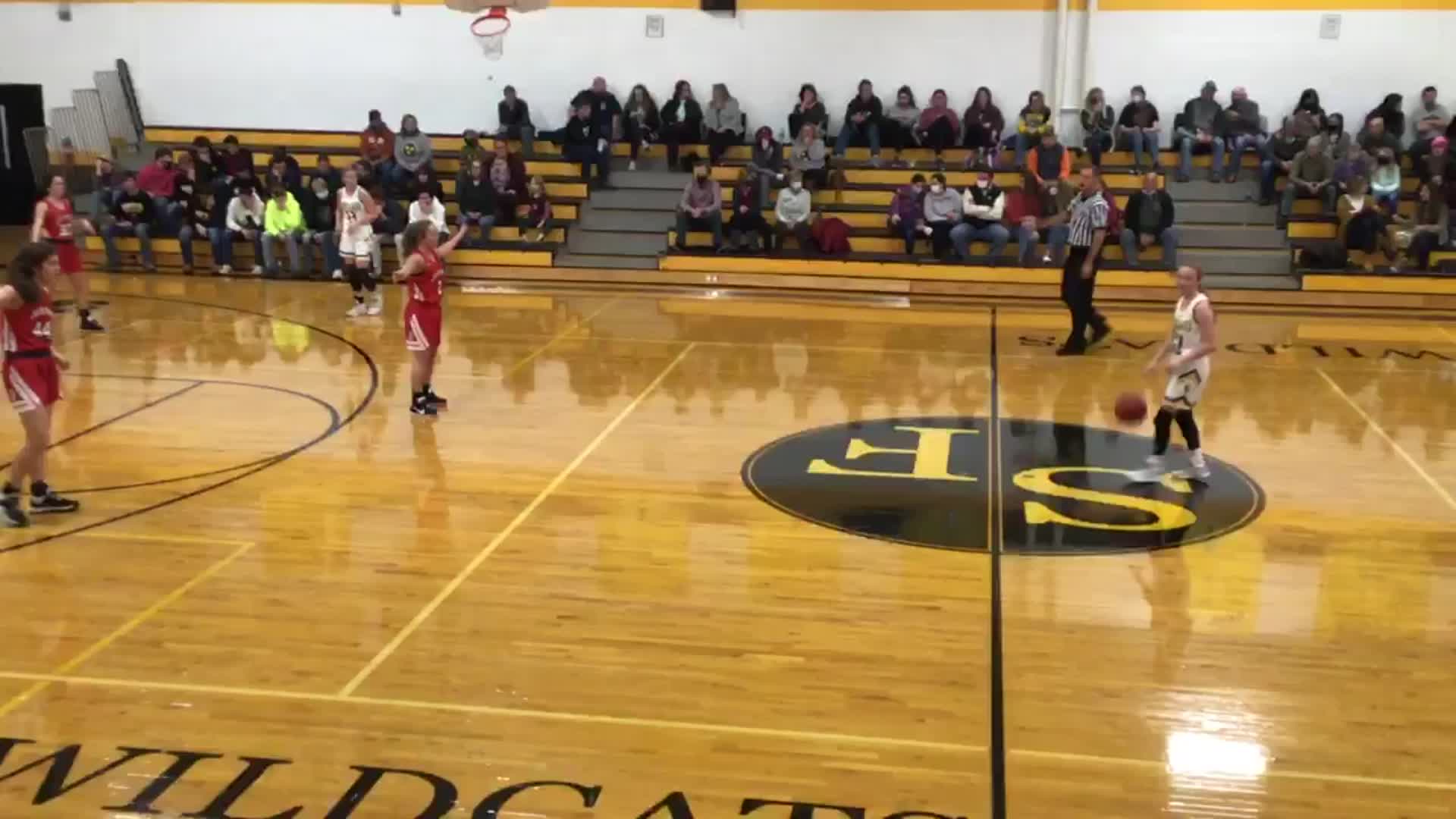 Santa Fe HS Girls Basketball Video "Santa Fe girls basketball