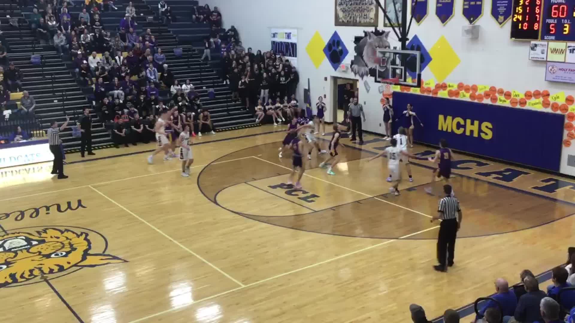 Dunk 3 Silas Niese highlights Hudl