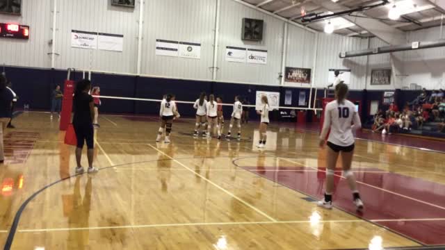 Girls Varsity Volleyball Foundation Academy High School