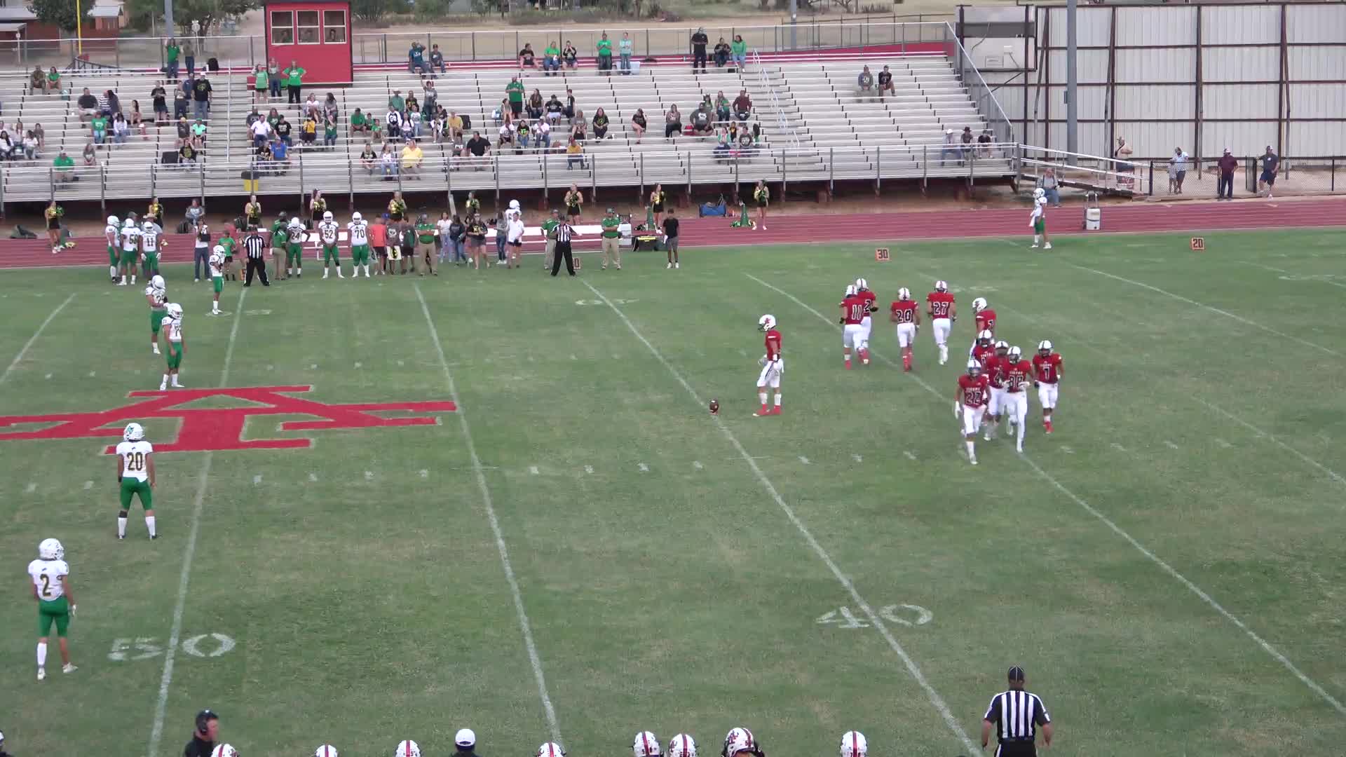 Dublin HS Football Video "Dublin football highlights Anson High School