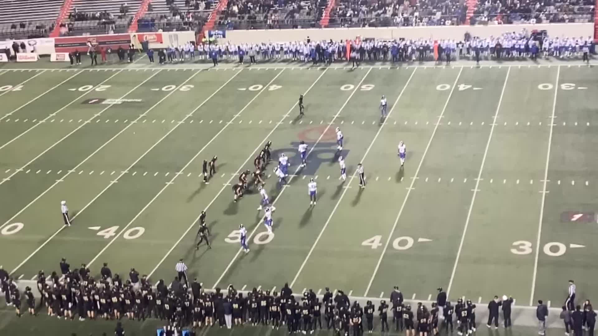 Playoff win vs. Bentonville (Ark.) High