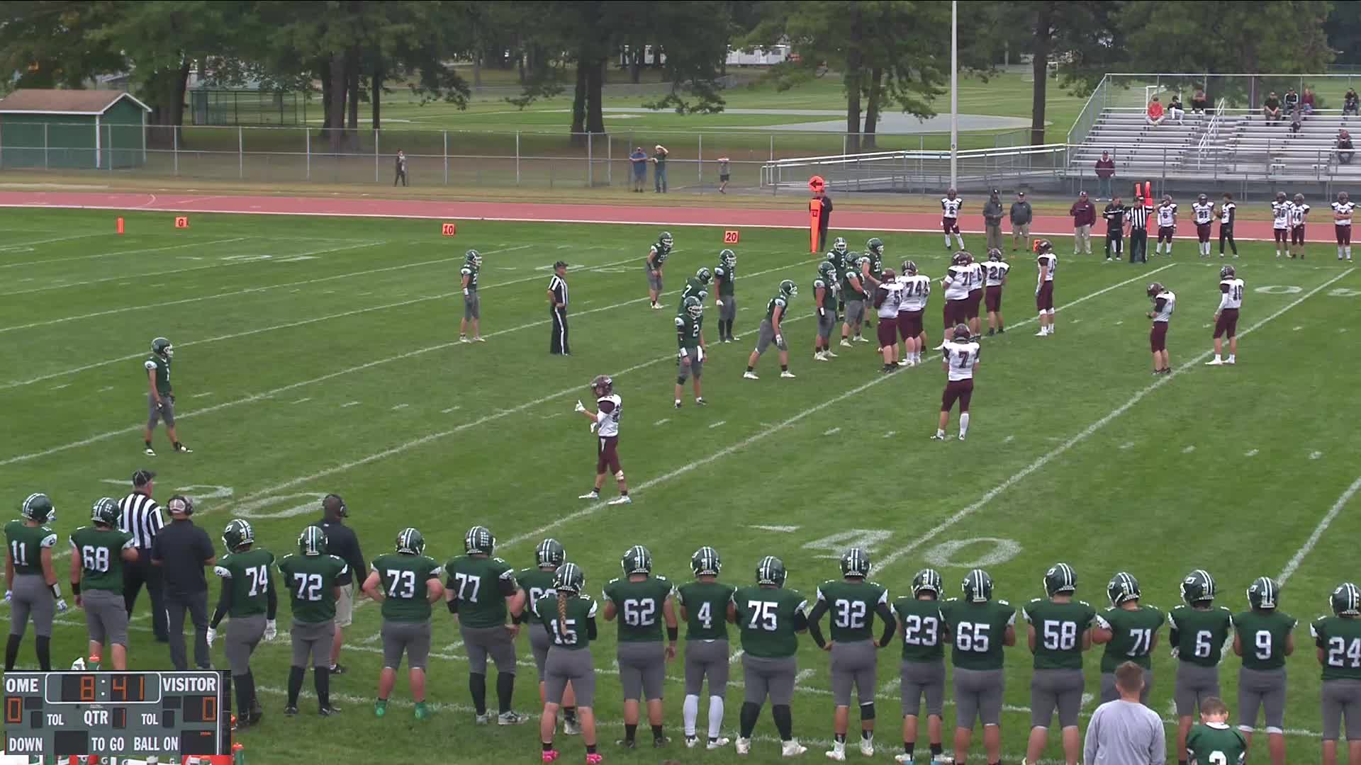 Hudson Falls High School Taevin Brooker highlights Hudl