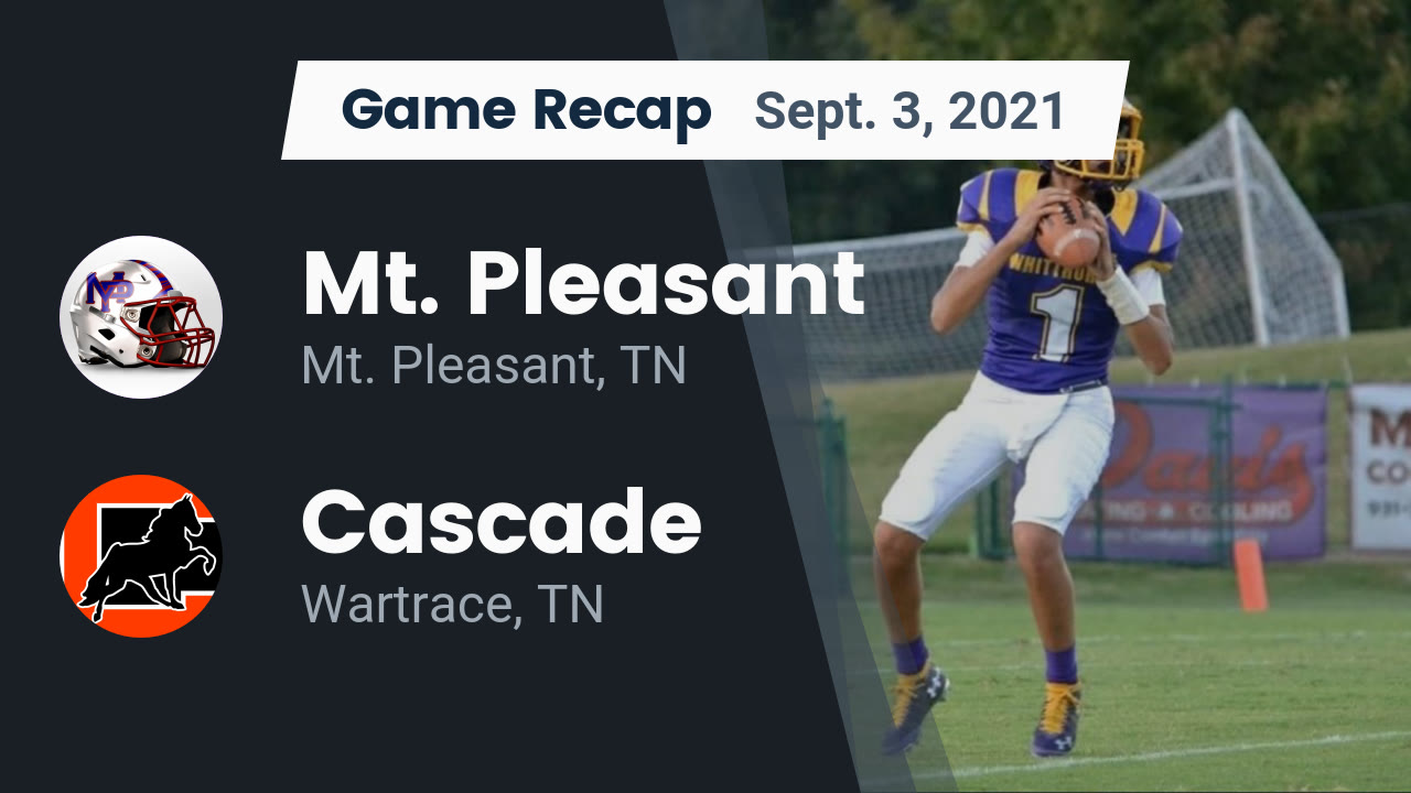 Mt. Pleasant HS Football Video "Recap: Mt. Pleasant vs. Cascade 2021 Mt. Pleasant HS Football Video "Recap: Mt. Pleasant vs. Cascade 2021