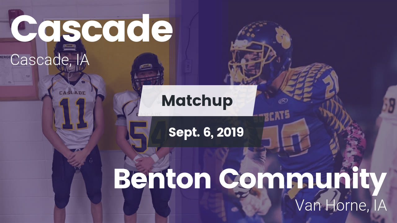 Cascade Hs Football Video Matchup Cascade Vs Benton Community