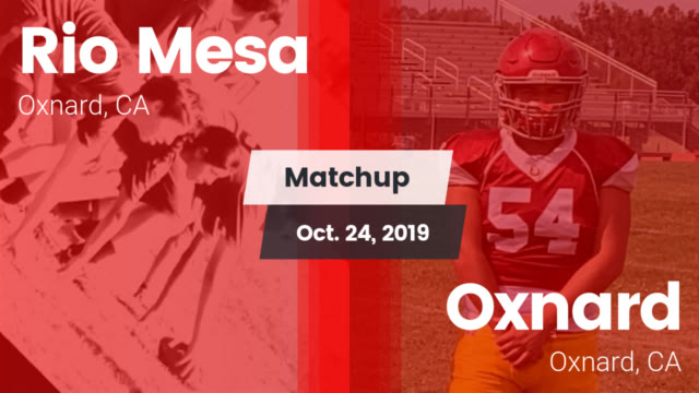 Boys Jv Football Rio Mesa High School Oxnard California