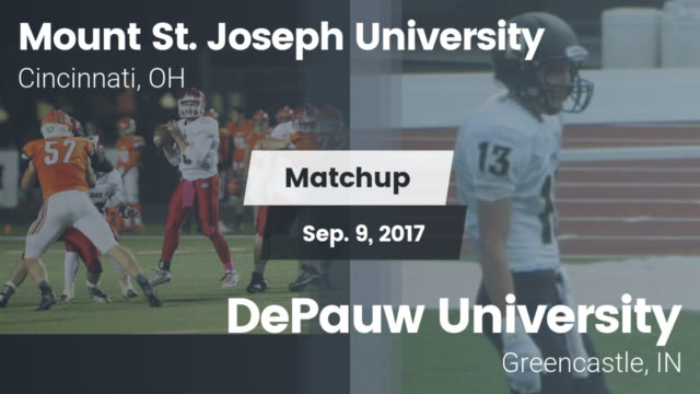 Mens Varsity Football Mount St Joseph University Cincinnati