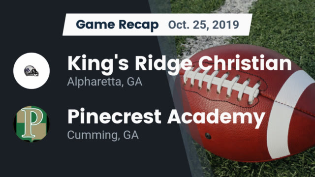 Boys Varsity Football King S Ridge Christian High School