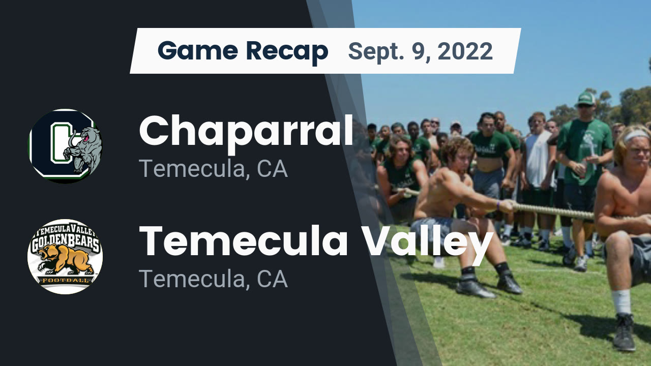 Videos Chaparral Pumas (Temecula, CA) Varsity Football MaxPreps