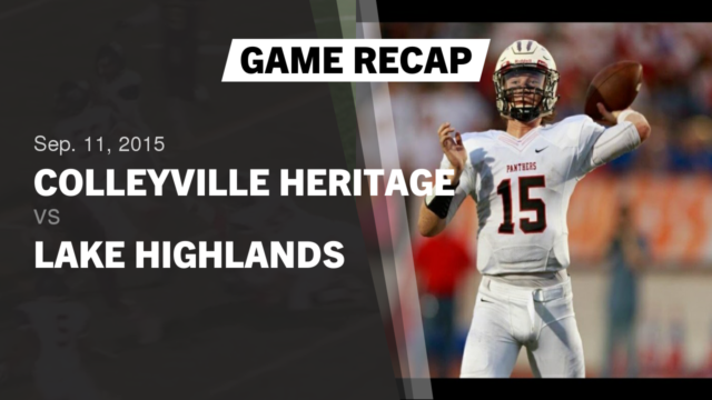 Varsity Football Colleyville Heritage High School Colleyville