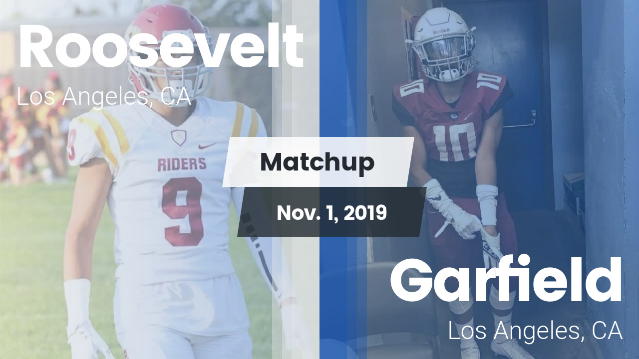 Roosevelt Hs Football Video Matchup Roosevelt High Vs Garfield