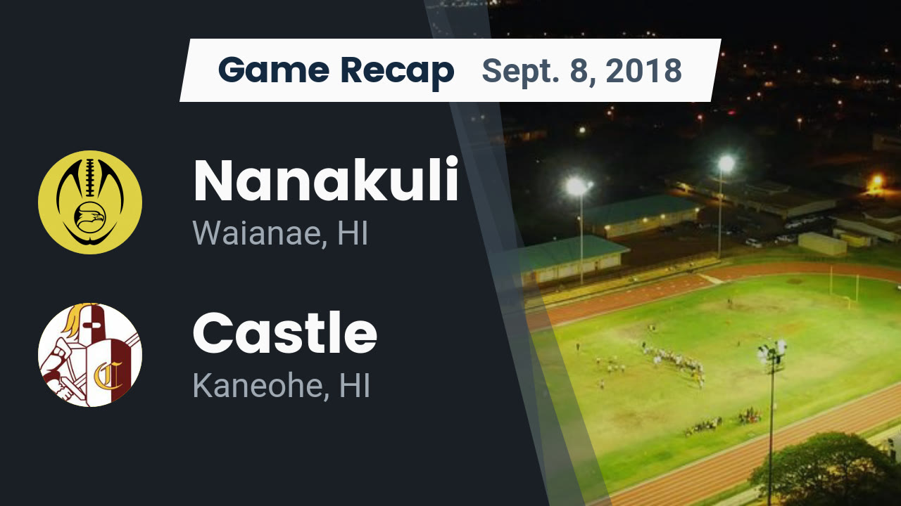 Nanakuli Hs Football Video Recap Nanakuli Vs Castle 18 Maxpreps