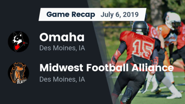 Stockmen Midwest Football Alliance Des Moines Iowa Football