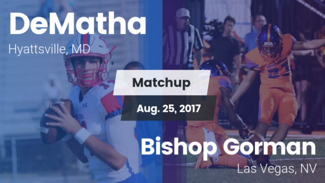 Varsity Football Dematha High School Hyattsville Maryland