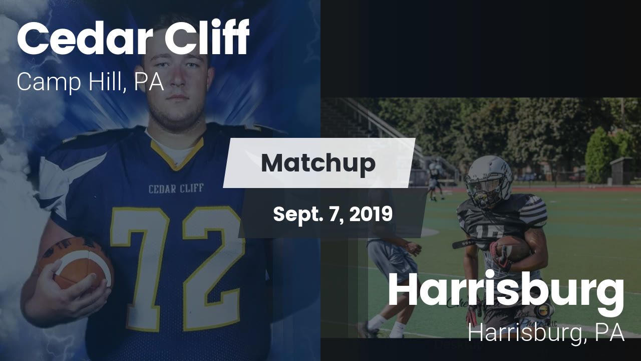 Cedar Cliff Hs Football Video Matchup Cedar Cliff High Vs
