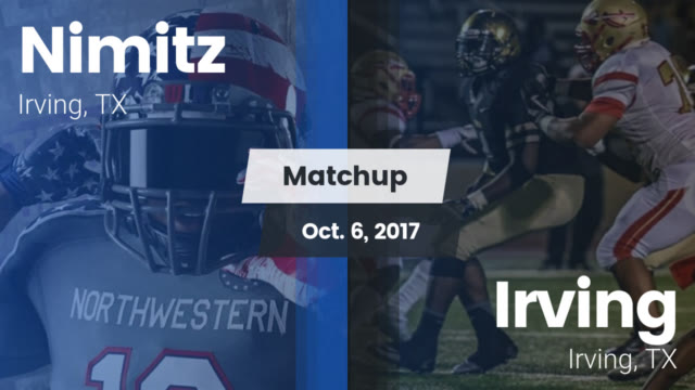 Irving Nimitz Viking Football Nimitz High School Irving Texas