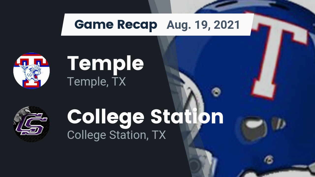 Temple High School Tx Varsity Football