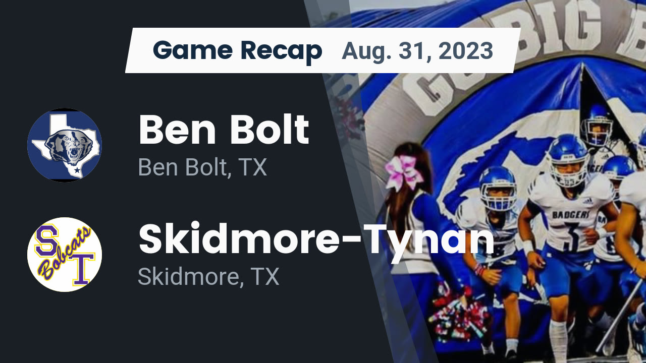 Ben Bolt (TX) High School Sports Football, Basketball, Baseball