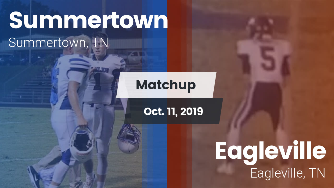 Summertown HS Football Video "Matchup Summertown High vs. Eagleville