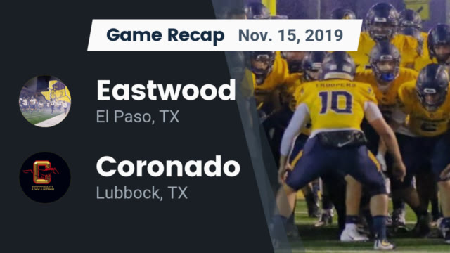 Trooper Varsity Football Eastwood High School El Paso Texas