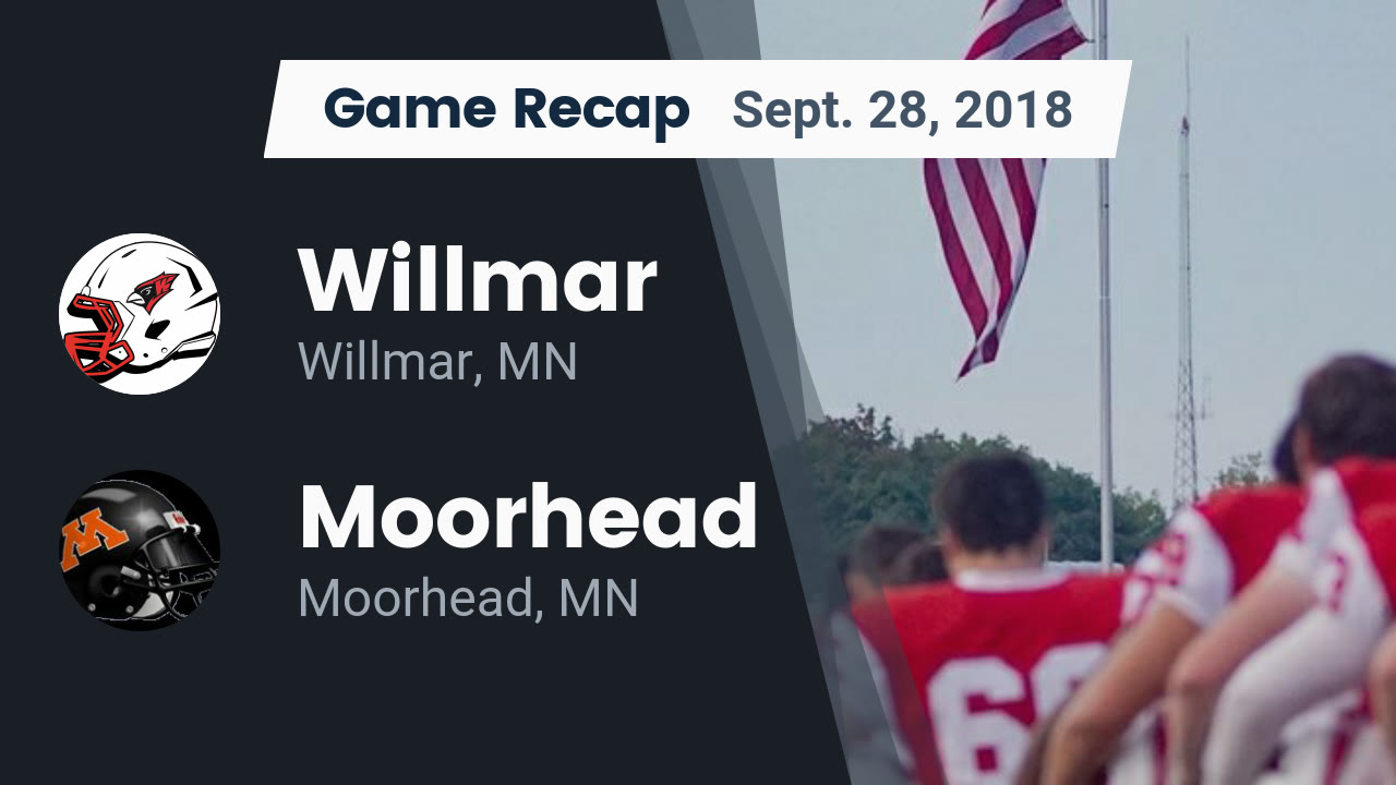 Recap Willmar vs. Moorhead 2018 Willmar High School highlights Hudl
