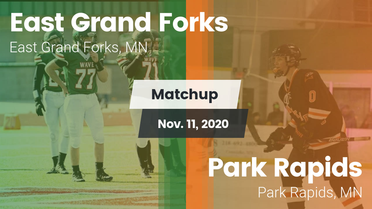 Matchup East Grand Forks vs. Park Rapids 2020 East Grand Forks