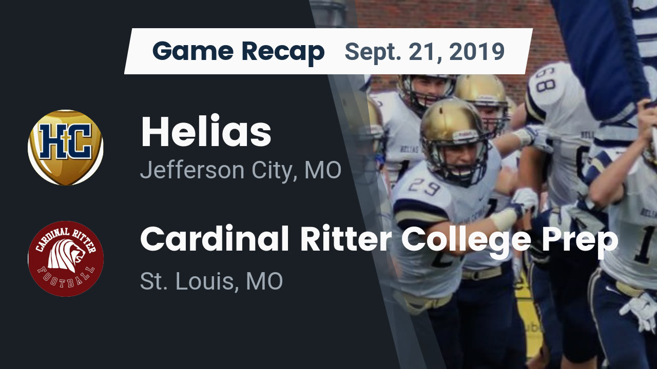 Helias Hs Football Video Recap Helias Vs Cardinal Ritter