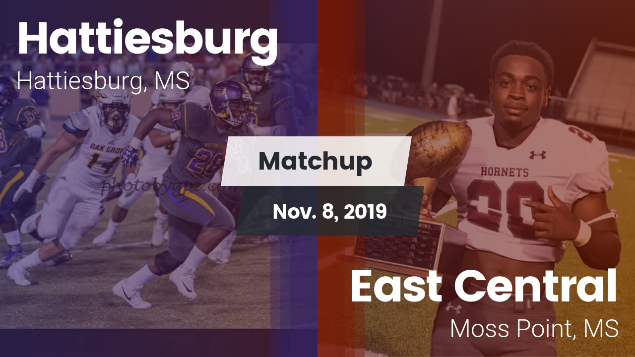 Hattiesburg Hs Football Video Matchup Hattiesburg High Vs East