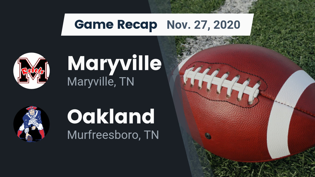 Maryville HS Football Video "Recap: Maryville vs. Oakland 2020" | MaxPreps Maryville HS Football Video "Recap: Maryville vs. Oakland 2020" | MaxPreps
