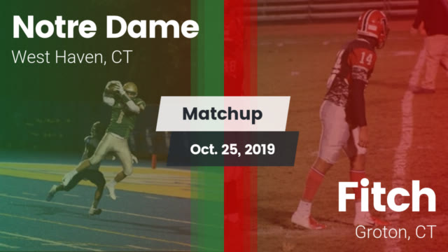 Boys Varsity Football Notre Dame High School West Haven