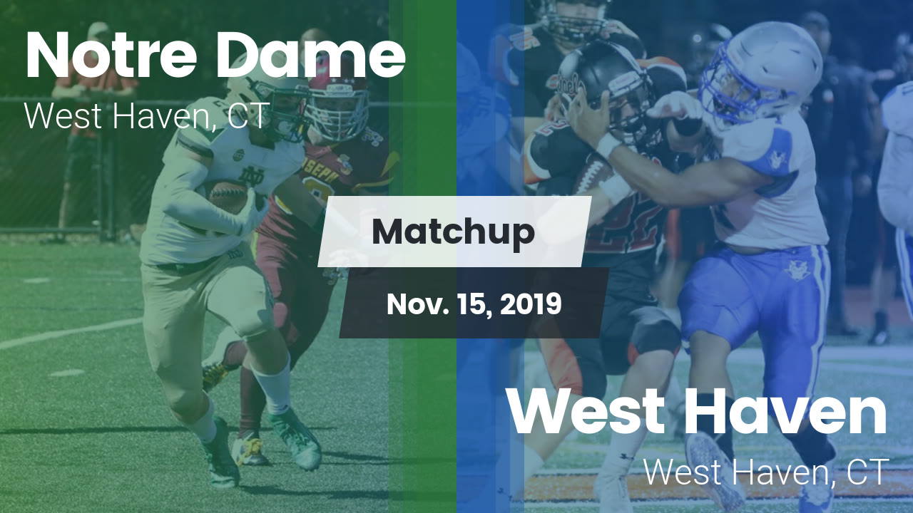 Notre Dame Hs Football Video Matchup Notre Dame High Vs West