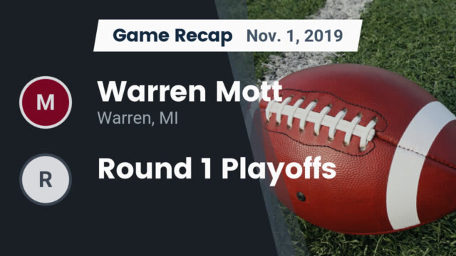 Boys Varsity Football Warren Mott High School Warren Michigan