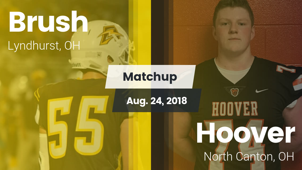Matchup Brush vs. Hoover 2018 Brush High School highlights Hudl