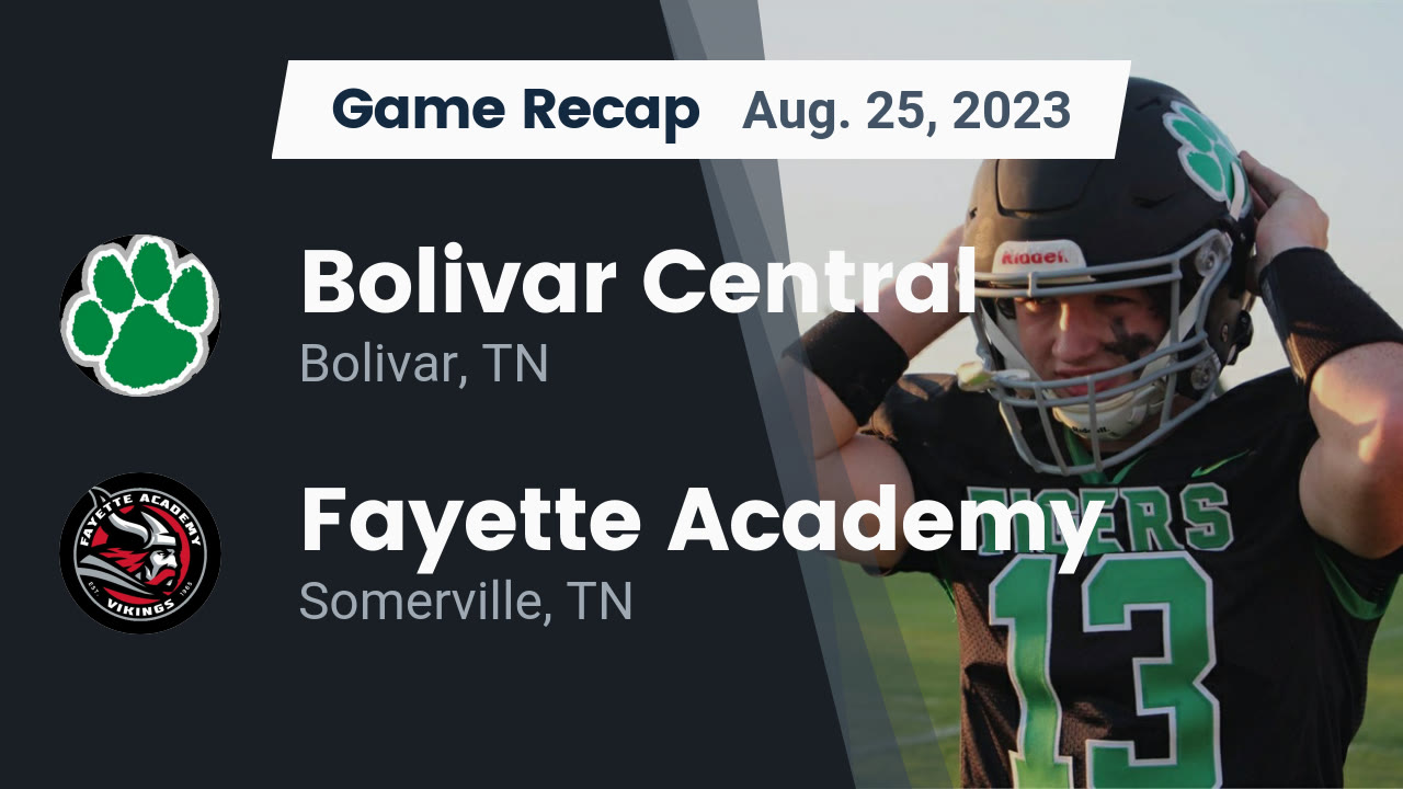 Bolivar Central (Bolivar, TN) High School Sports Football, Basketball