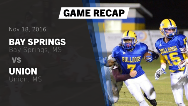 Boys Varsity Football Bay Springs High School Bay Springs
