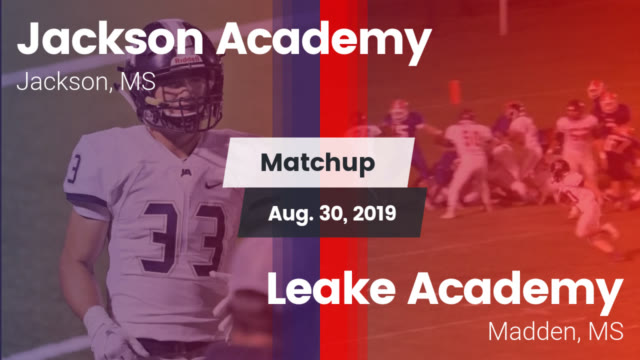 Varsity Football Jackson Academy High School Jackson