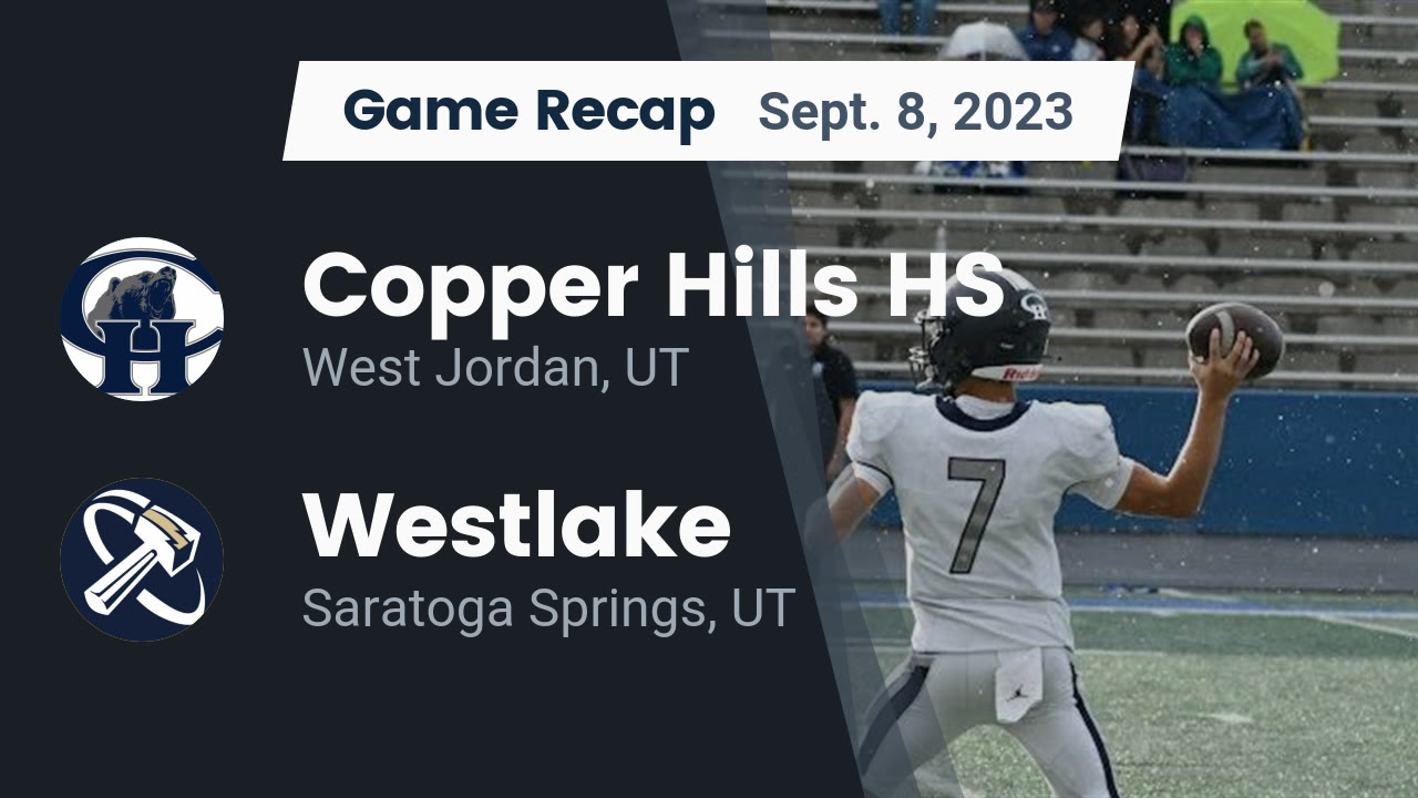 Copper Hills (West Jordan, UT) High School Sports Football, Basketball, Baseball, Softball