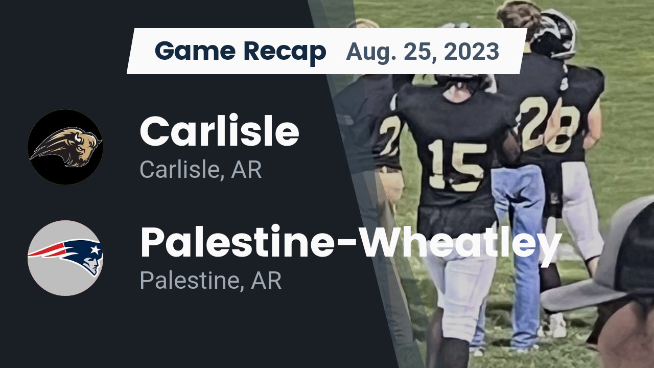 Carlisle (AR) High School Sports Football, Basketball, Baseball