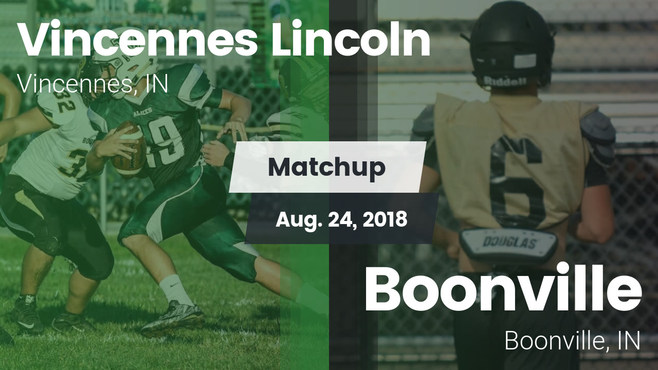 Vincennes Lincoln Hs Football Video Matchup Vincennes Lincoln Vs