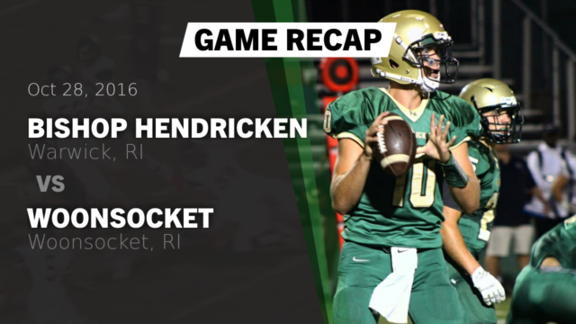 Boys Varsity Football Bishop Hendricken High School Warwick Rhode Island Football Hudl