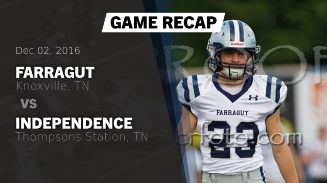 Varsity Football Team Farragut High School Knoxville